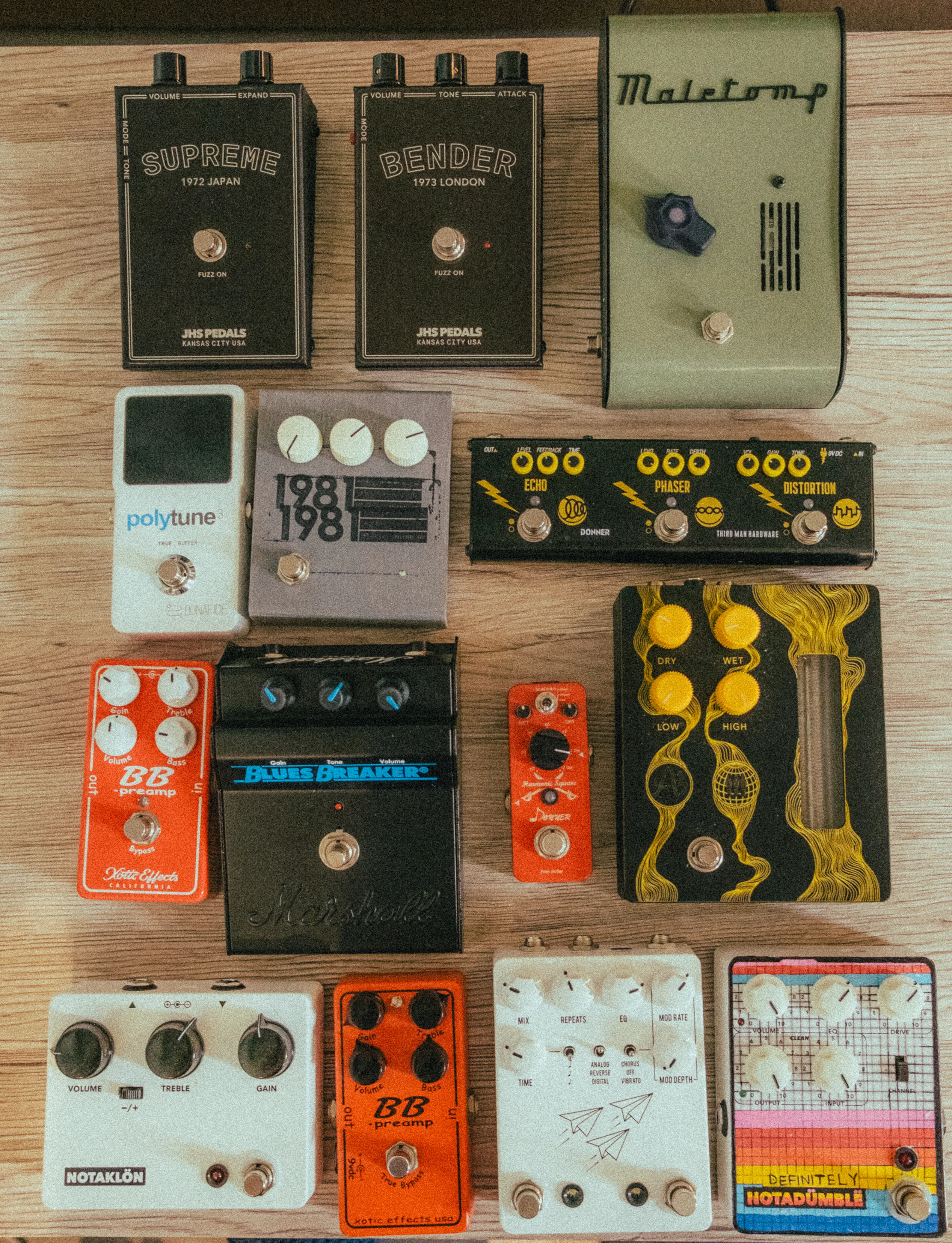 pedals